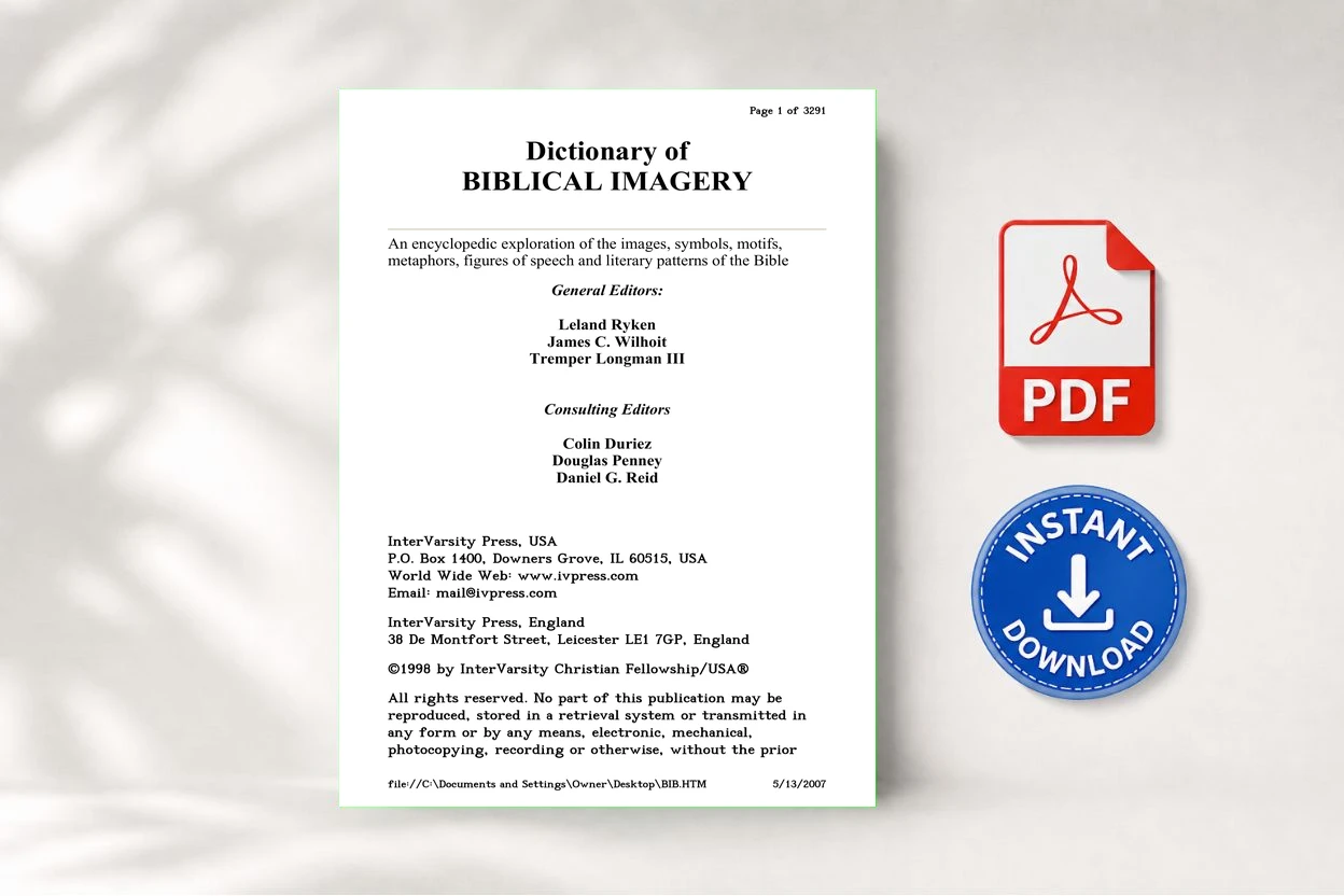 Dictionary of Biblical Imagery