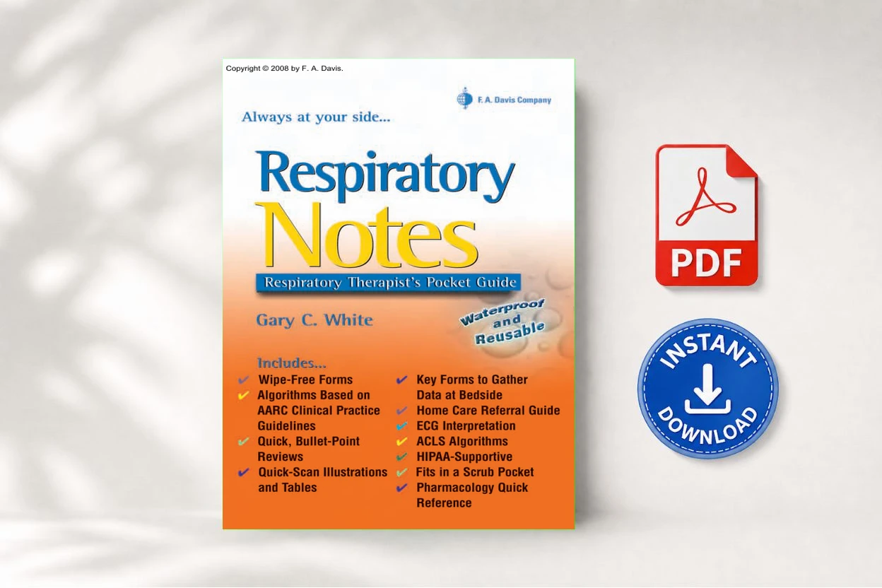 Respiratory Notes Respiratory Therapists Pocket Guide
